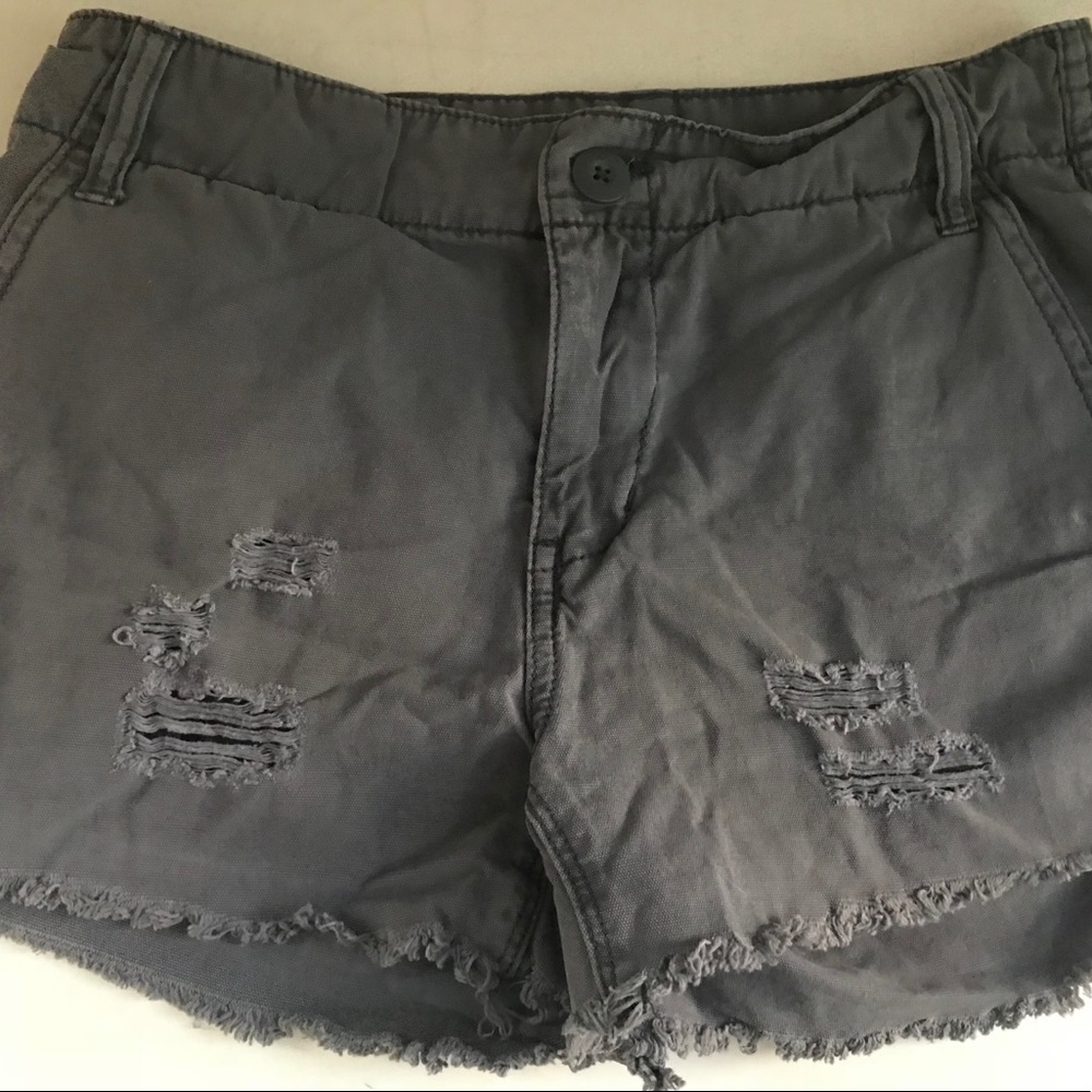 Urban Outfitters BDG gray canvas shorts size 25